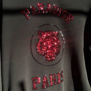 Maje Paris hoodie button up blazer thing